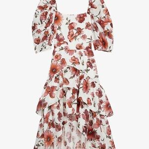 The Kooples Daisy Pastel Satin Dress